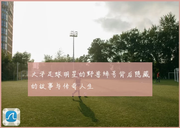 大学足球明星的野兽绰号背后隐藏的故事与传奇人生